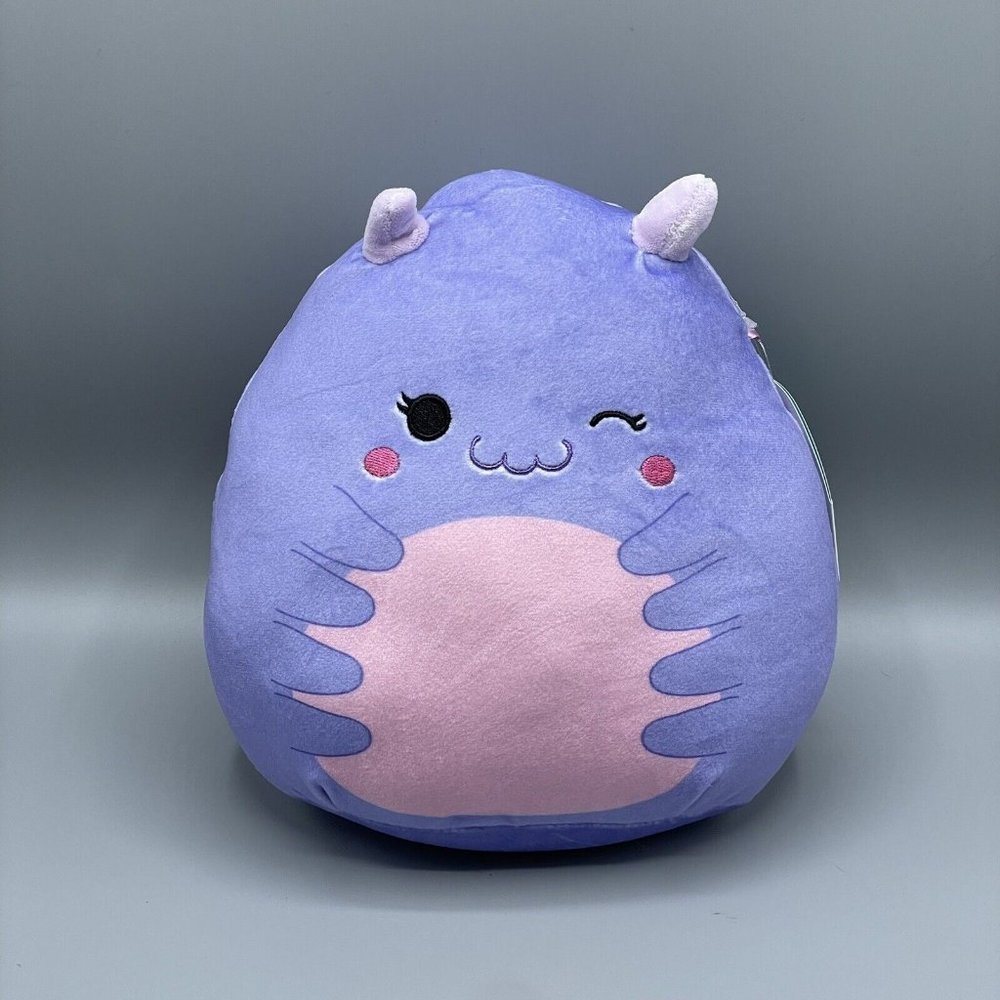 Squishmallow Kamili 8” Sea Pig Deep Sea Collection Purple Kellytoy